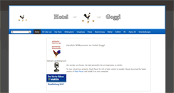 Desktop Screenshot of hotelgoggl.de